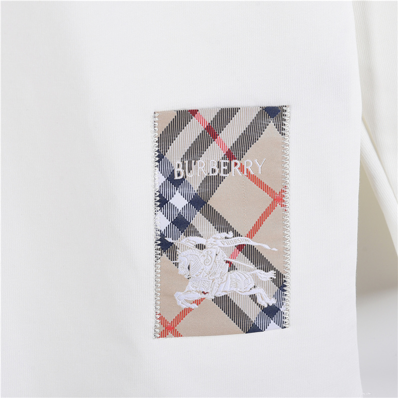 Burberry/巴宝莉 25SS下摆战马格纹标签长袖-Chinese UA Cheap High Quatity Brand Clothes Bags handbags Sneakers wholesale wholesaler seller from China Factory suppliers Fashion Clothing Shoes best Quality Beautiful Price Burberry/巴宝莉 25SS下摆战马格纹标签长袖