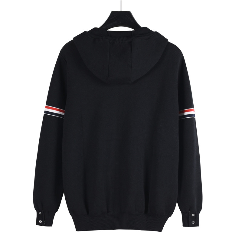 TB双袖标拉链开衫羊毛混纺毛衣 THOM BROWNE 汤姆布朗 .TB双袖标拉链毛衣开衫-High Quatity Cheap Brand wholesale wholesaler seller Clothes Bags handbags Sneakers Top Fashion Clothing Shoes from China Factory Chinese suppliers best Quality Beautiful Price TB双袖标拉链开衫羊毛混纺毛衣 THOM BROWNE 汤姆布朗 .TB双袖标拉链毛衣开衫