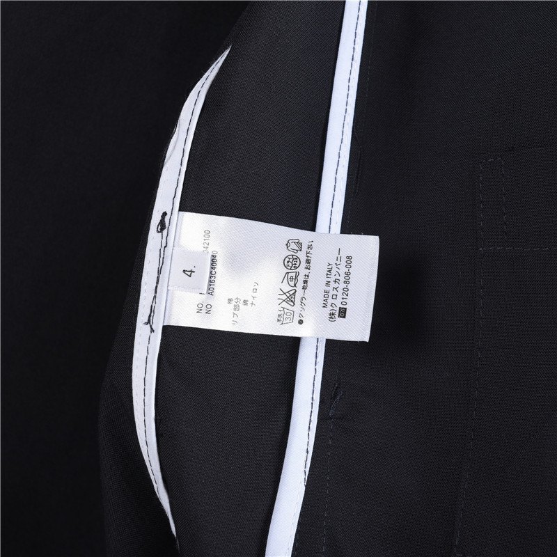 新款TB羊毛色织四杠夹克衬衫 THOM BROWNE 汤姆布朗 .TB羊毛色织夹克衬衣外套-High Quatity Cheap Brand wholesale wholesaler seller Clothes Bags handbags Sneakers Top Fashion Clothing Shoes from China Factory Chinese suppliers best Quality Beautiful Price 新款TB羊毛色织四杠夹克衬衫 THOM BROWNE 汤姆布朗 .TB羊毛色织夹克衬衣外套