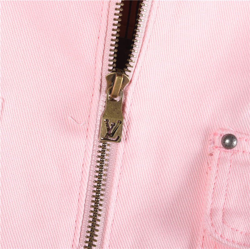 LouisVuitton x Nigo 翻领拉链工装夹克外套 LouisVuitton x Nigo 翻领拉链工装夹克外套