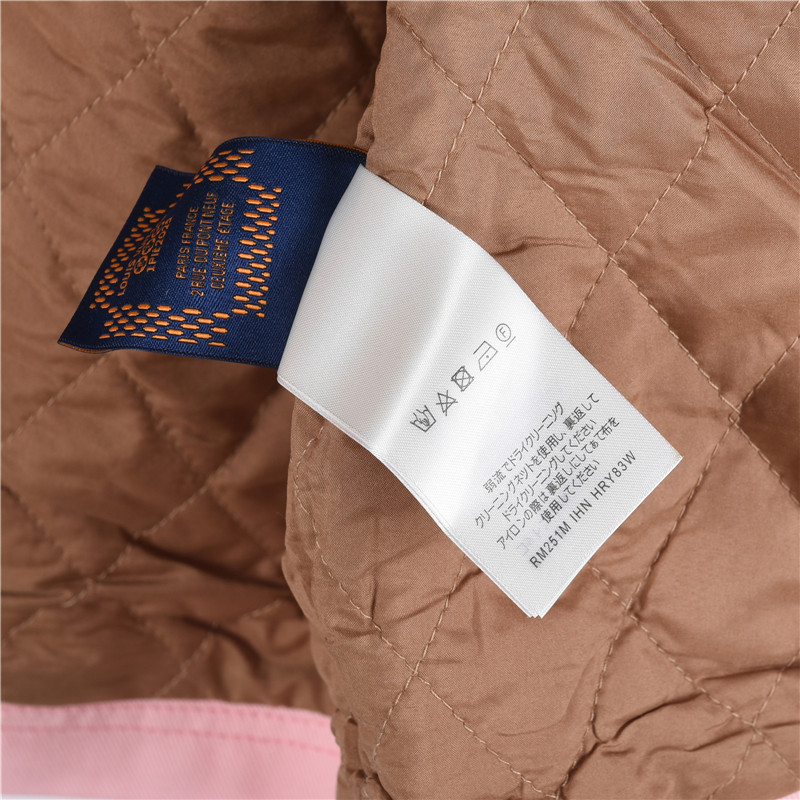 LouisVuitton x Nigo 翻领拉链工装夹克外套 LouisVuitton x Nigo 翻领拉链工装夹克外套
