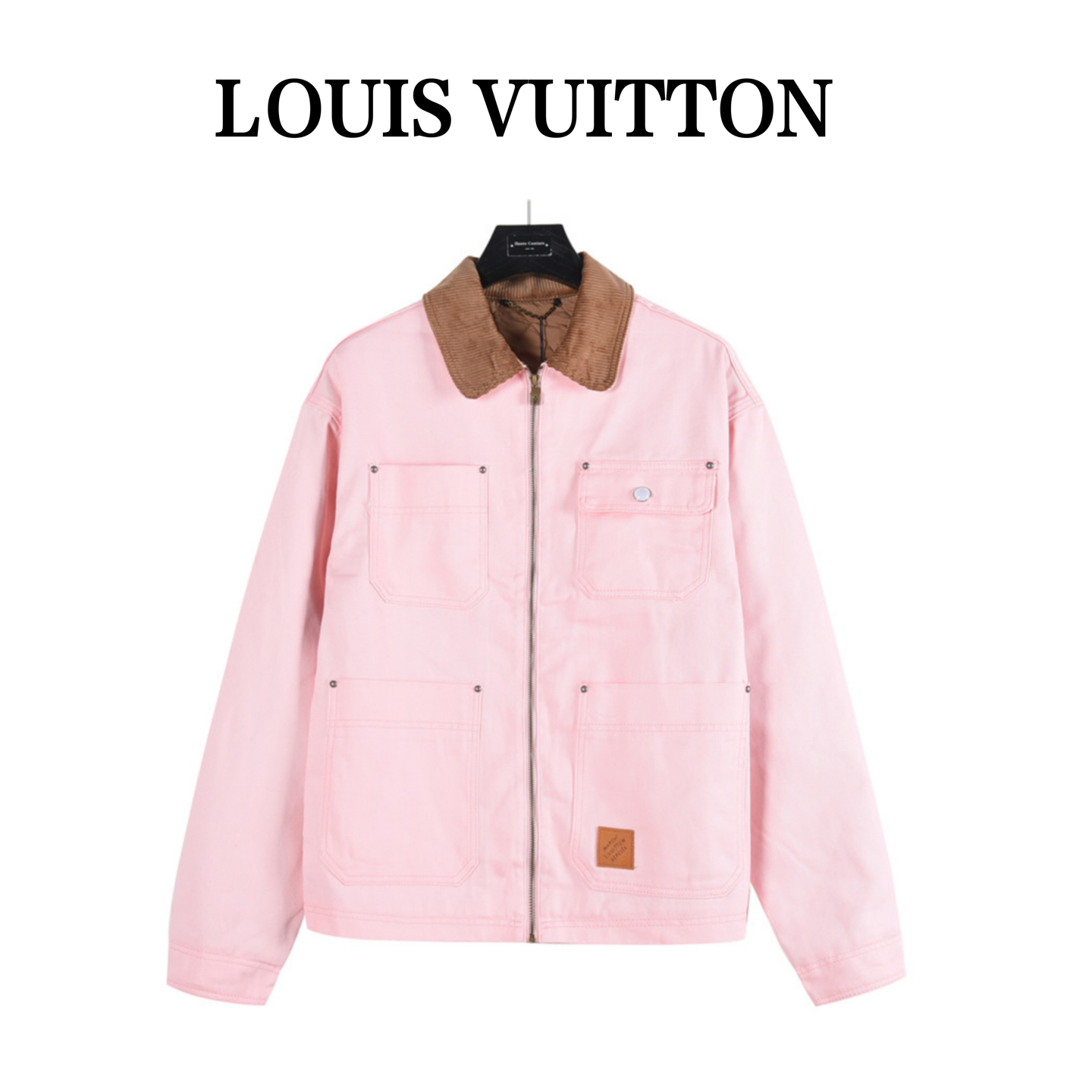 LouisVuitton x Nigo 翻领拉链工装夹克外套 LouisVuitton x Nigo 翻领拉链工装夹克外套