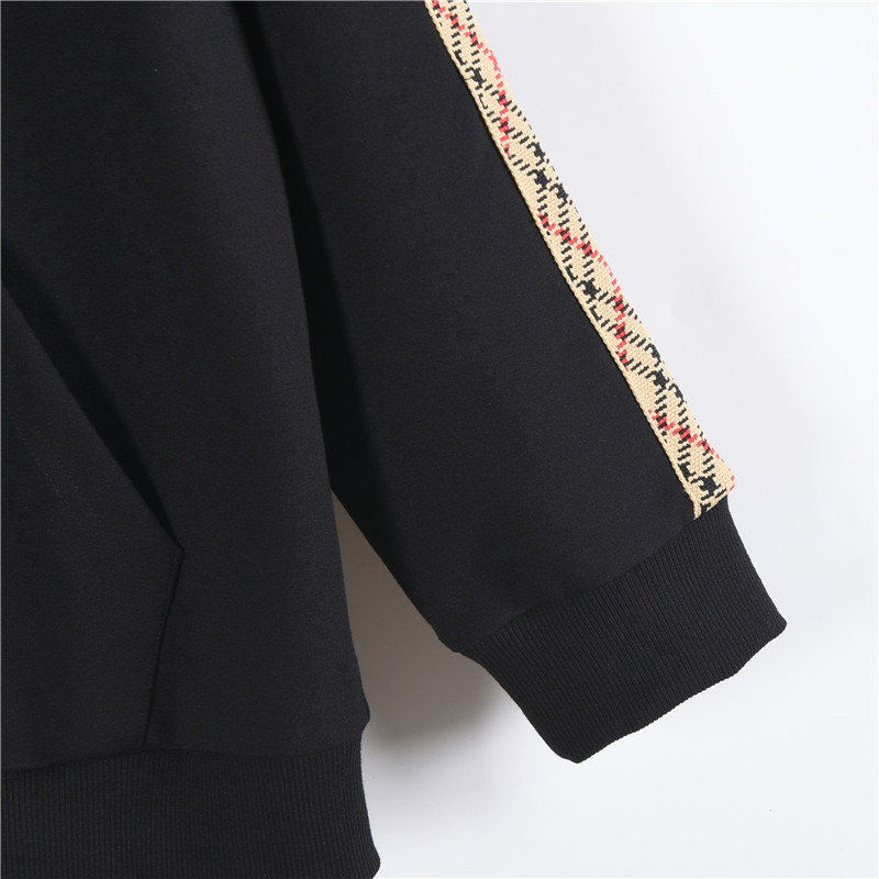 Burberry/巴宝莉 25Fw 侧边菱格纹织带战马刺绣双拉链套装外套 Burberry/巴宝莉 25Fw 侧边菱格纹织带战马刺绣双拉链套装外套