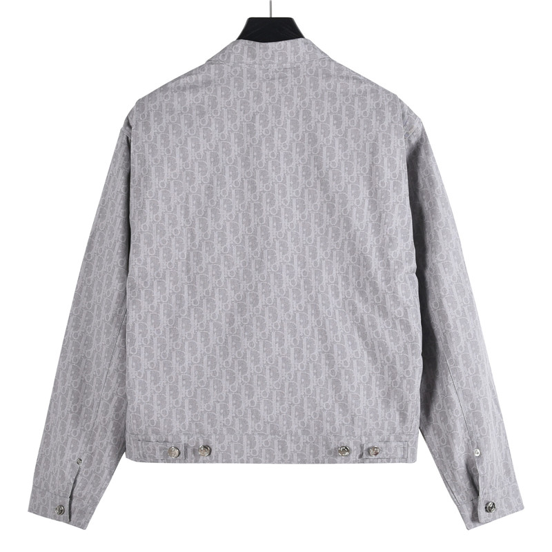 Dior/迪奥徽标提花翻领夹克外套 采用定制棉质牛仔布打造-High Quatity Cheap Brand wholesale wholesaler seller Clothes Bags handbags Sneakers Top Fashion Clothing Shoes from China Factory Chinese suppliers best Quality Beautiful Price Dior/迪奥徽标提花翻领夹克外套 采用定制棉质牛仔布打造