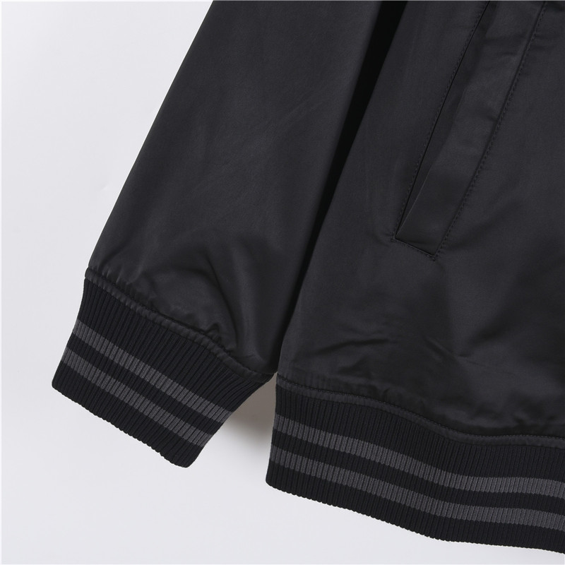 LouisVuitton/路易威登 3V烫钻棒球服 黑色