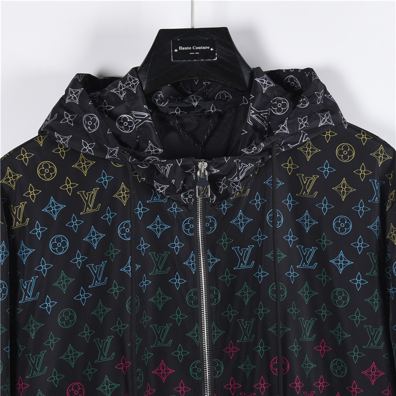 LouisVuitton/路易威登渐变老花连帽外套-High Quatity Cheap Brand wholesale wholesaler seller Clothes Bags handbags Sneakers Top Fashion Clothing Shoes from China Factory Chinese suppliers best Quality Beautiful Price LouisVuitton/路易威登渐变老花连帽外套