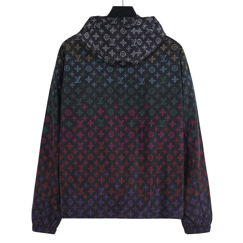 LouisVuitton/路易威登渐变老花连帽外套-High Quatity Cheap Brand wholesale wholesaler seller Clothes Bags handbags Sneakers Top Fashion Clothing Shoes from China Factory Chinese suppliers best Quality Beautiful Price LouisVuitton/路易威登渐变老花连帽外套