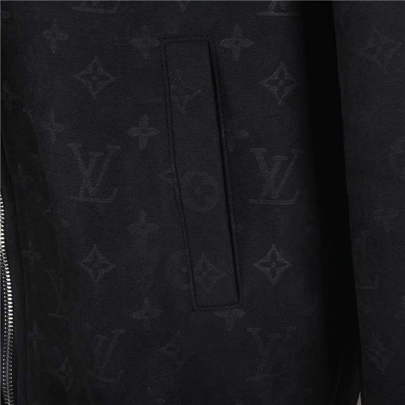 LouisVuitton/路易威登飞机拉链满印夹克外套