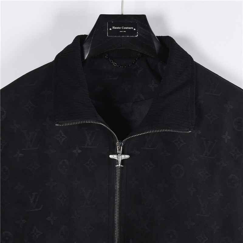 LouisVuitton/路易威登飞机拉链满印夹克外套