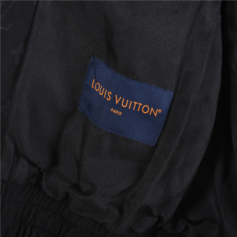 LouisVuitton/路易威登飞机拉链满印夹克外套