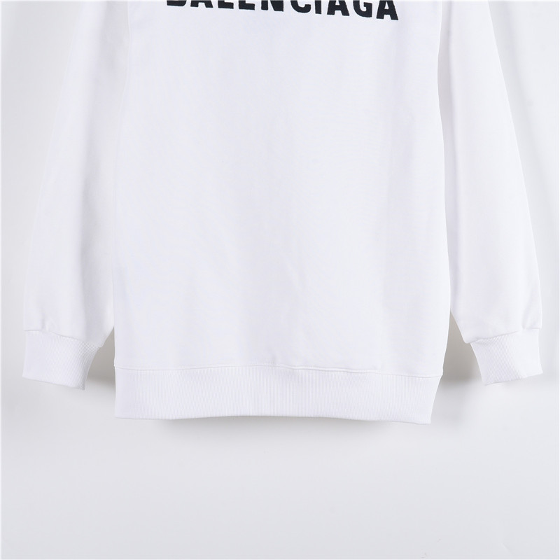 Balenciaga/巴黎世家 25Fw 前后刺绣圆领卫衣