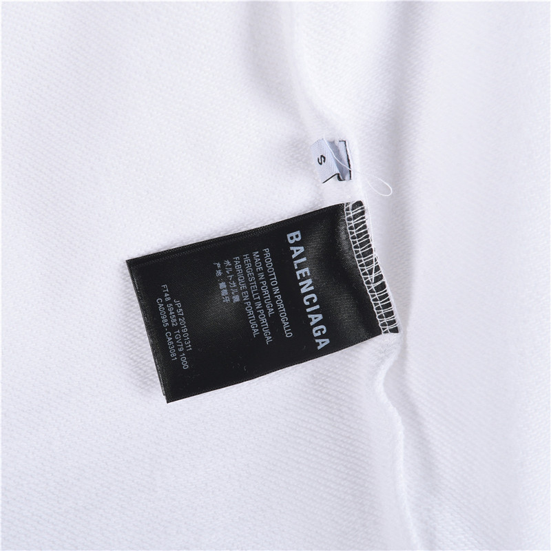 Balenciaga/巴黎世家 25Fw 前后刺绣圆领卫衣