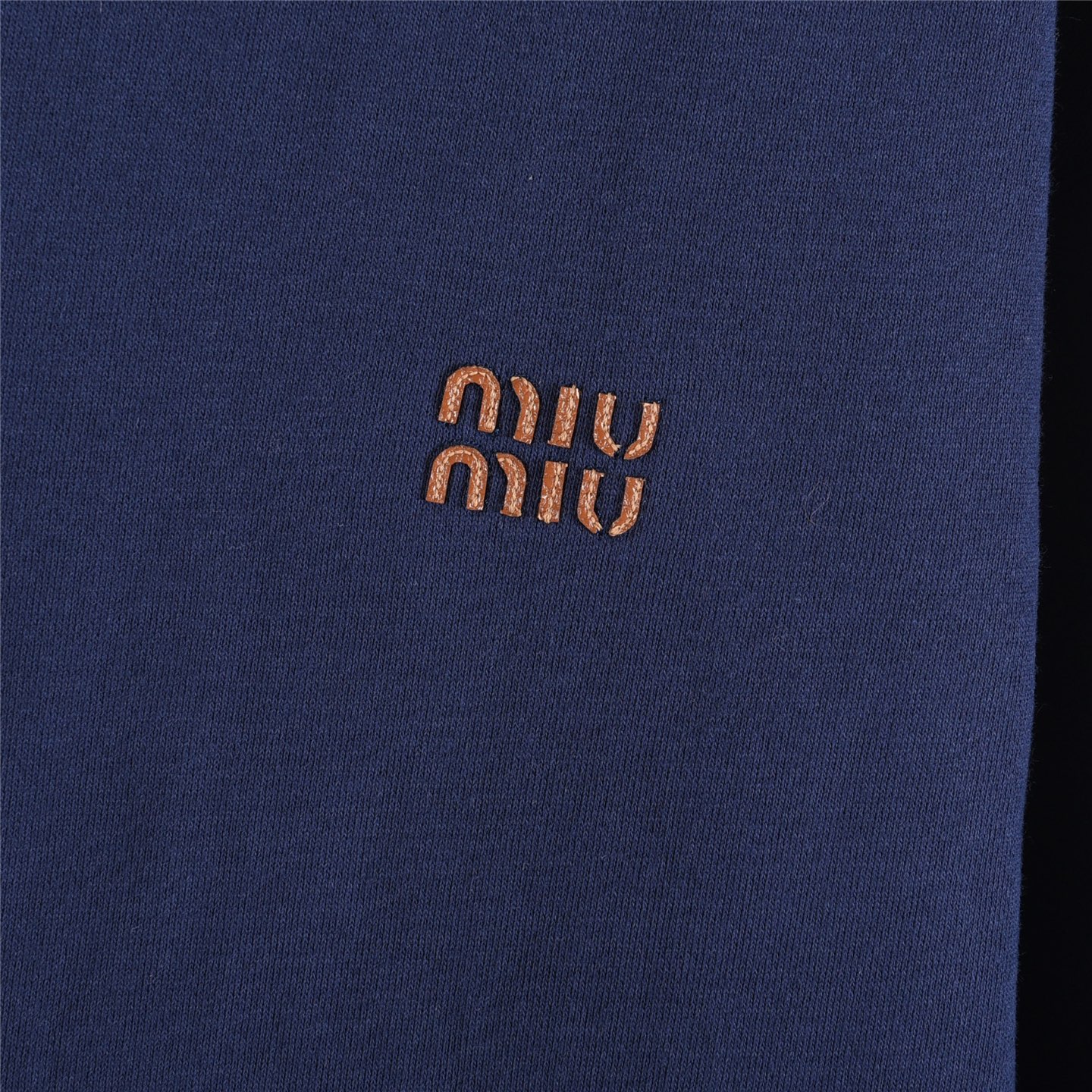 Miumiu/miumiu 24SS 超厚实平纹针织连帽夹克