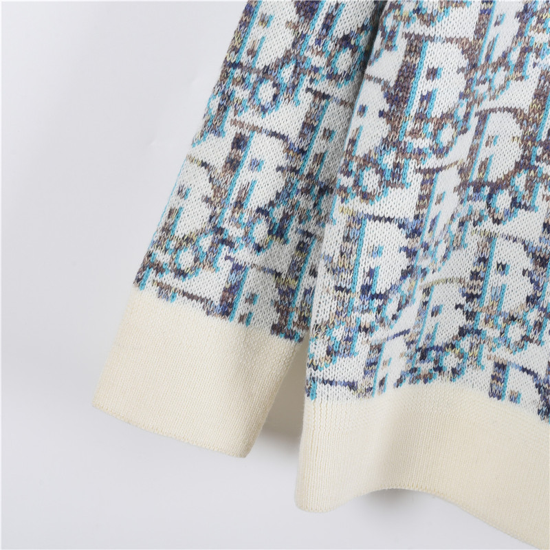 Dior/迪奥 25ss满印提花圆领毛衣