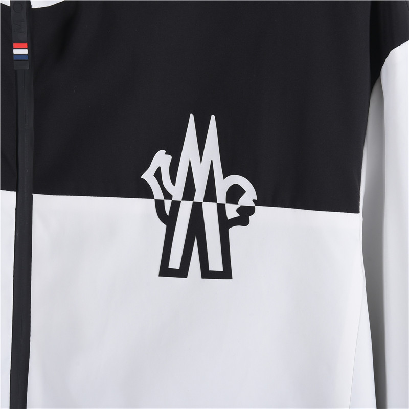 Moncler/蒙口 25FW秋冬新款尼龙撞色拼接户外拉链夹克