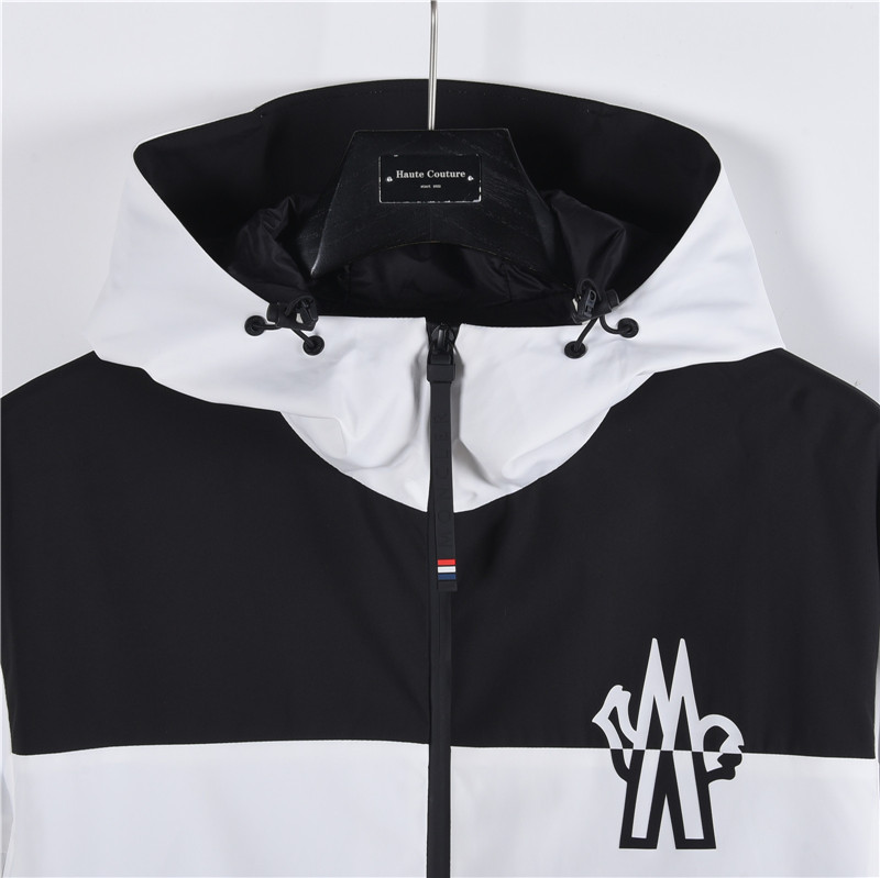 Moncler/蒙口 25FW秋冬新款尼龙撞色拼接户外拉链夹克