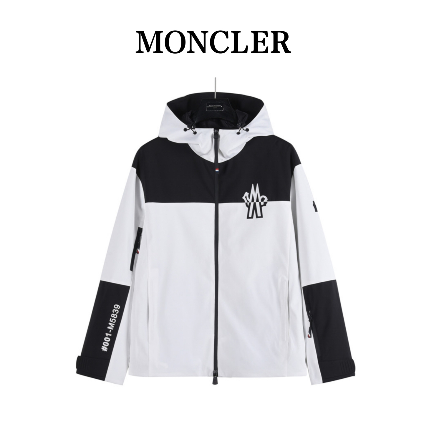 Moncler/蒙口 25FW秋冬新款尼龙撞色拼接户外拉链夹克