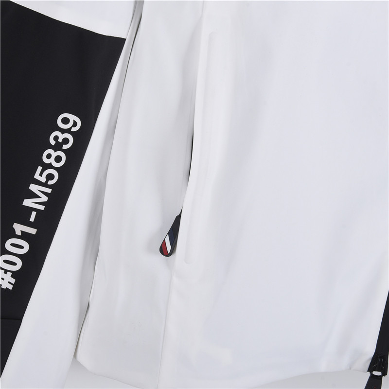 Moncler/蒙口 25FW秋冬新款尼龙撞色拼接户外拉链夹克
