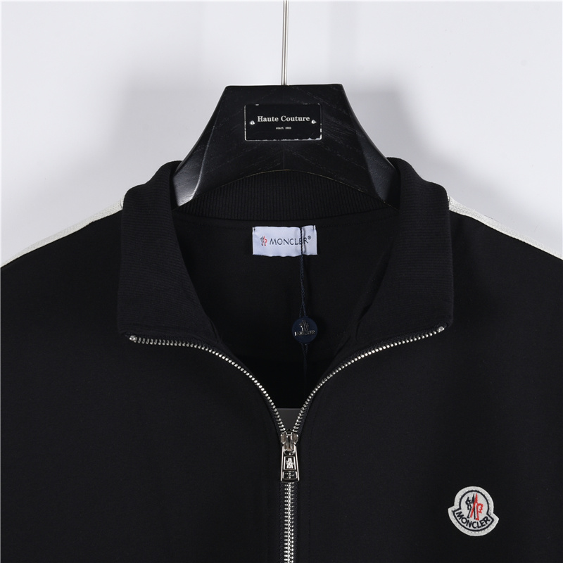 Moncler/蒙口 25FW经典手臂织带拉链外套