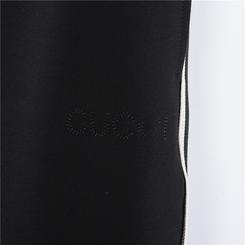 Gucci/古驰 25FW侧边织带字母长裤