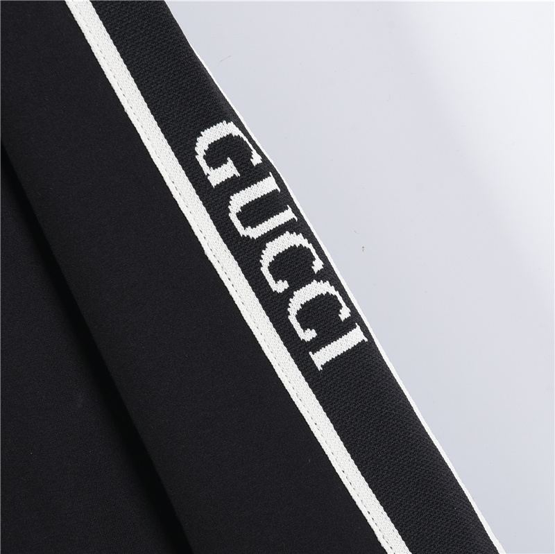 Gucci/古驰25FW侧边织带字母拉链外套