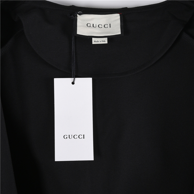 Gucci/古驰25FW侧边织带字母拉链外套