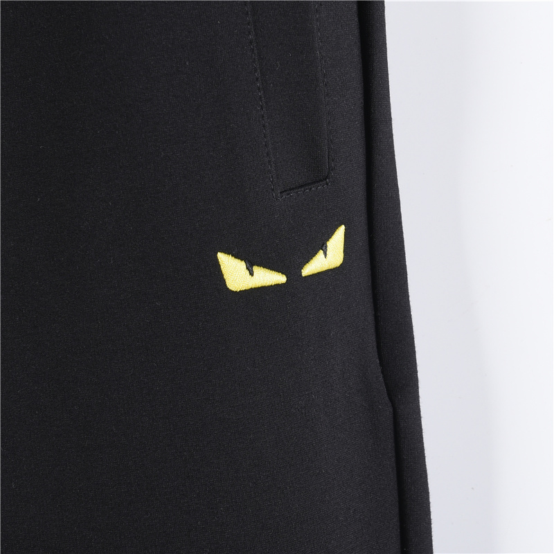 Fendi/芬迪 25FW小怪兽刺绣眼睛长裤
