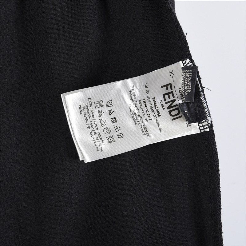 Fendi/芬迪 25FW小怪兽刺绣眼睛长裤