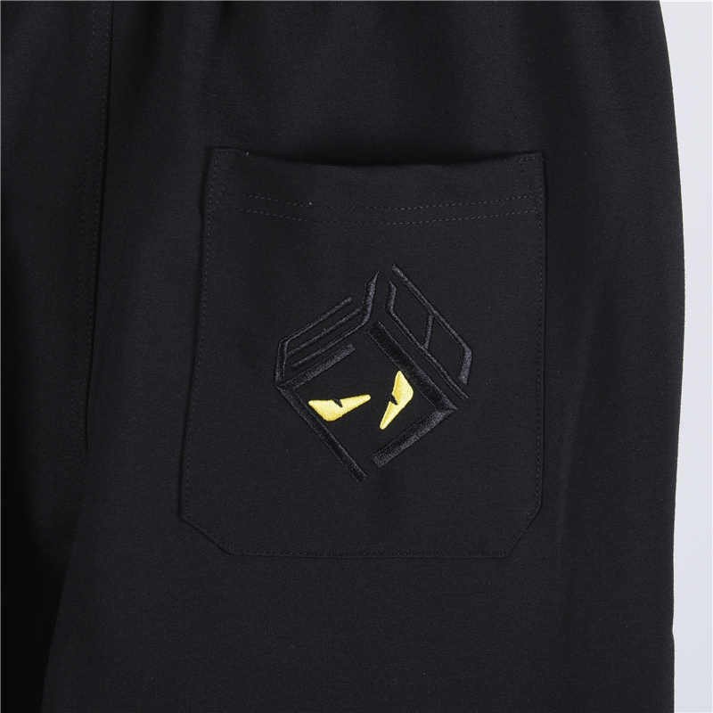 Fendi/芬迪 25FW小怪兽刺绣眼睛长裤