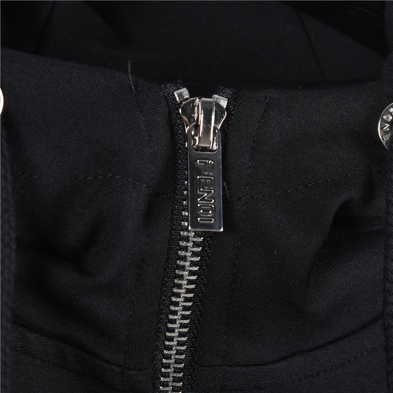 Fendi/芬迪 25FW小怪兽刺绣眼睛拉链外套