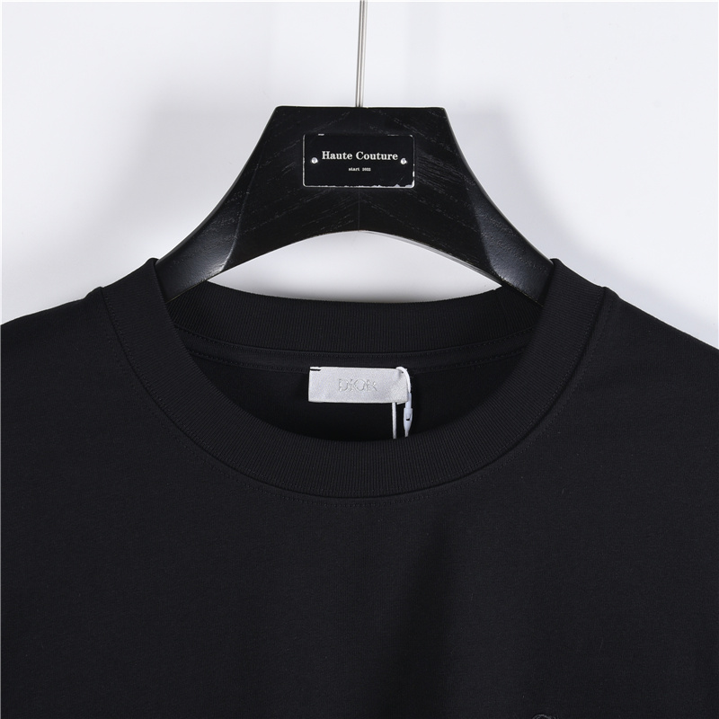 Dior/迪奥 经典刺绣签名长袖 黑色 白色