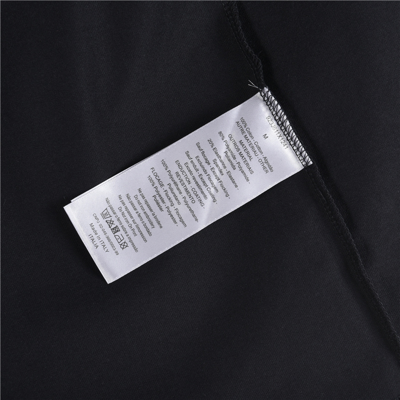 Dior/迪奥 经典刺绣签名长袖 黑色 白色
