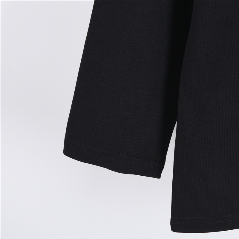 Dior/迪奥 经典刺绣签名长袖 黑色 白色