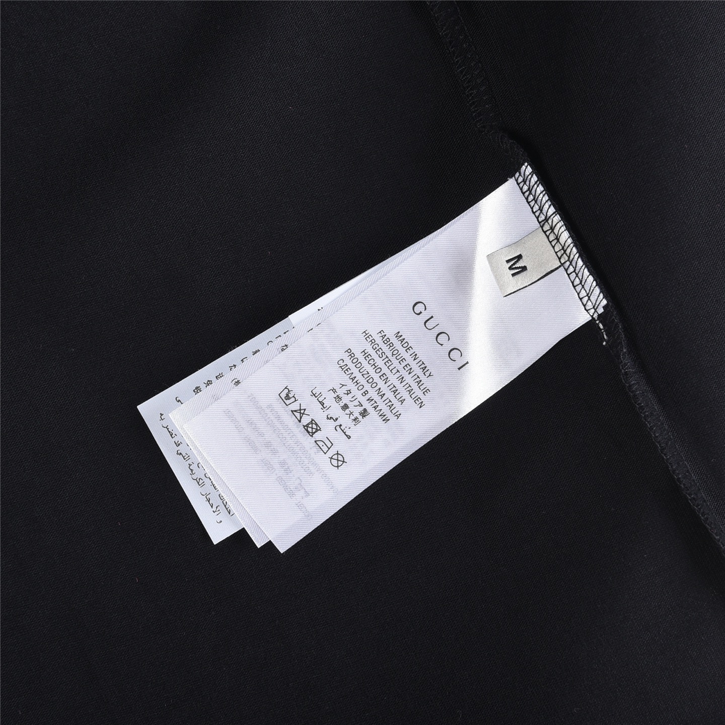 Gucci/古驰 25SS 简约小马长袖 黑色 白色