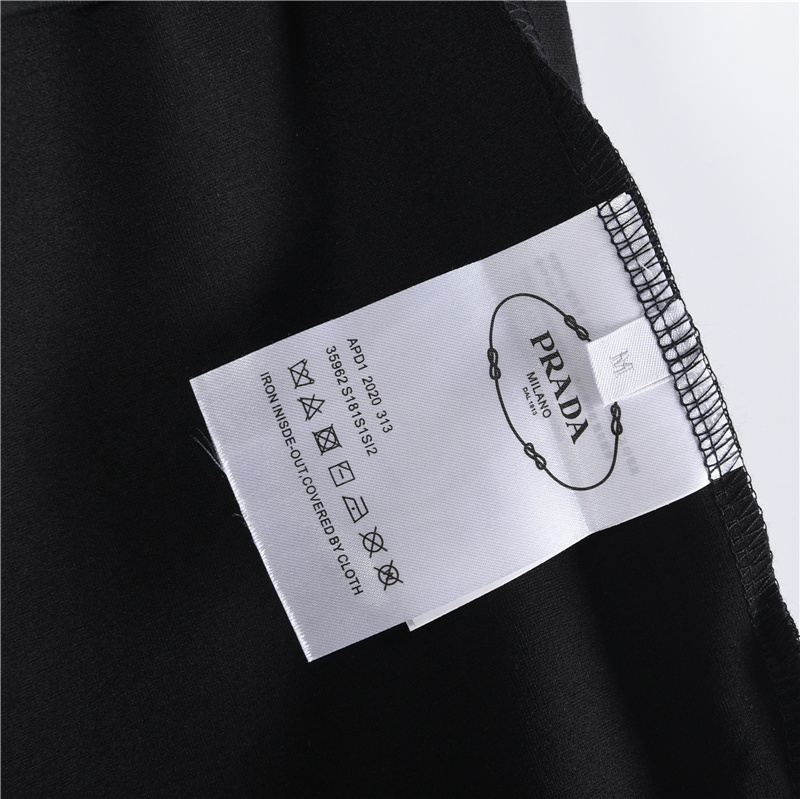 Prada/普拉达 后袋尼龙口袋长裤