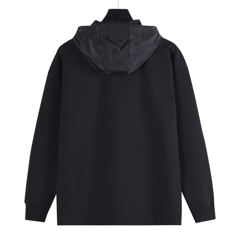 Prada/普拉达 25Fw锥形拉链口袋外套