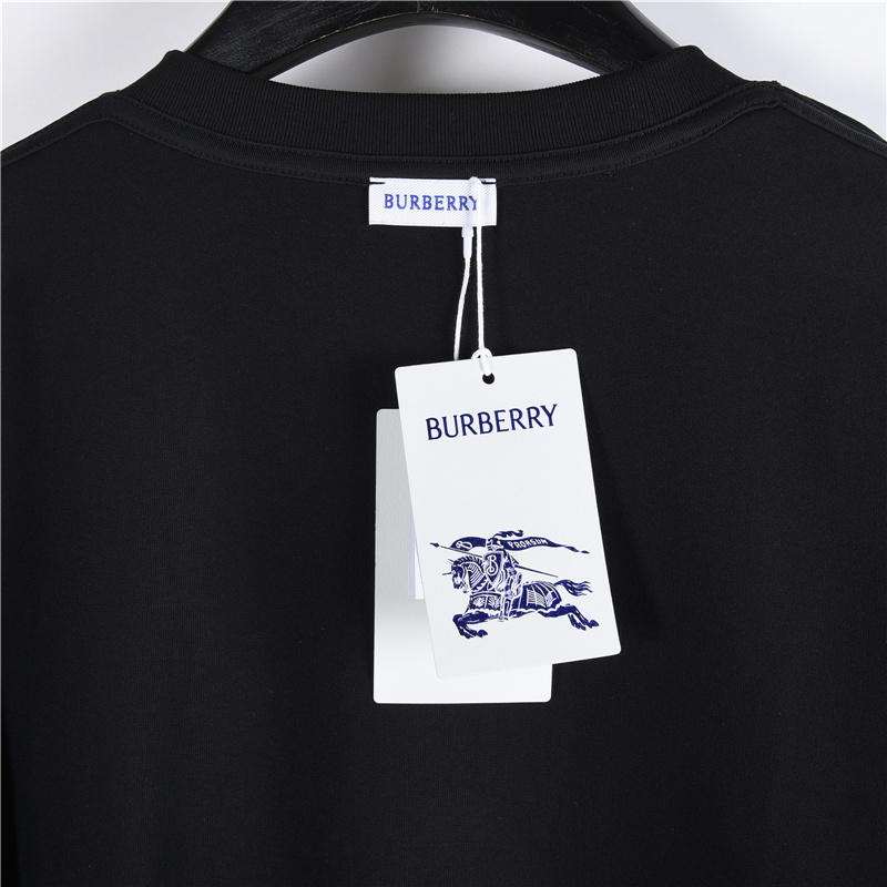 Burberry/巴宝莉 彩色刺绣战马长袖 黑色 白色