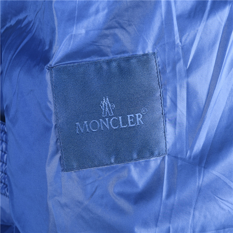 Moncler/蒙口24ss限定配色黄标拼接立领羽绒服