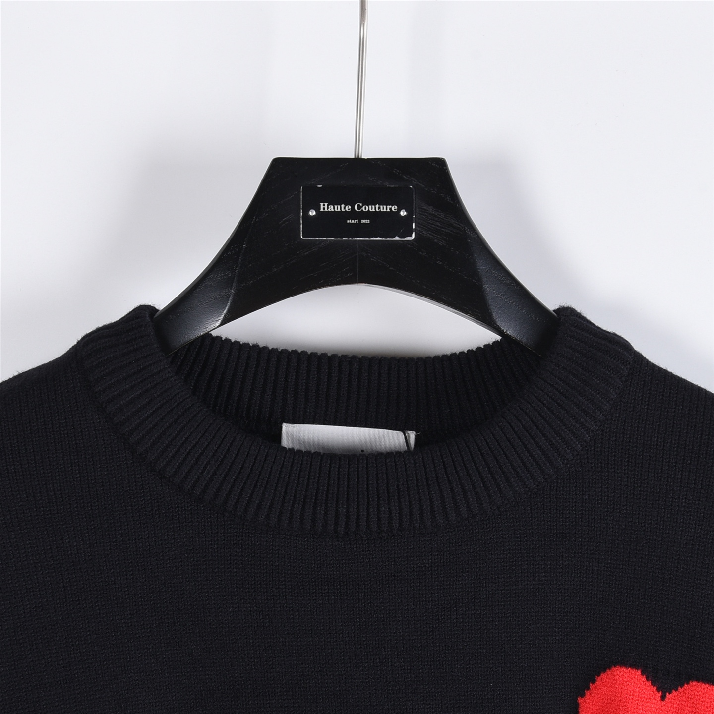 Ami/艾米 24Fw 刺绣爱心微标毛衣-Chinese wholesaler seller Clothes Bags handbags wholesale Shoes High Quatity wholesaler seller Cheap Sneakers from China Factory Chinese suppliers china wholesale clothing wholesaler seller Ami/艾米 24Fw 刺绣爱心微标毛衣