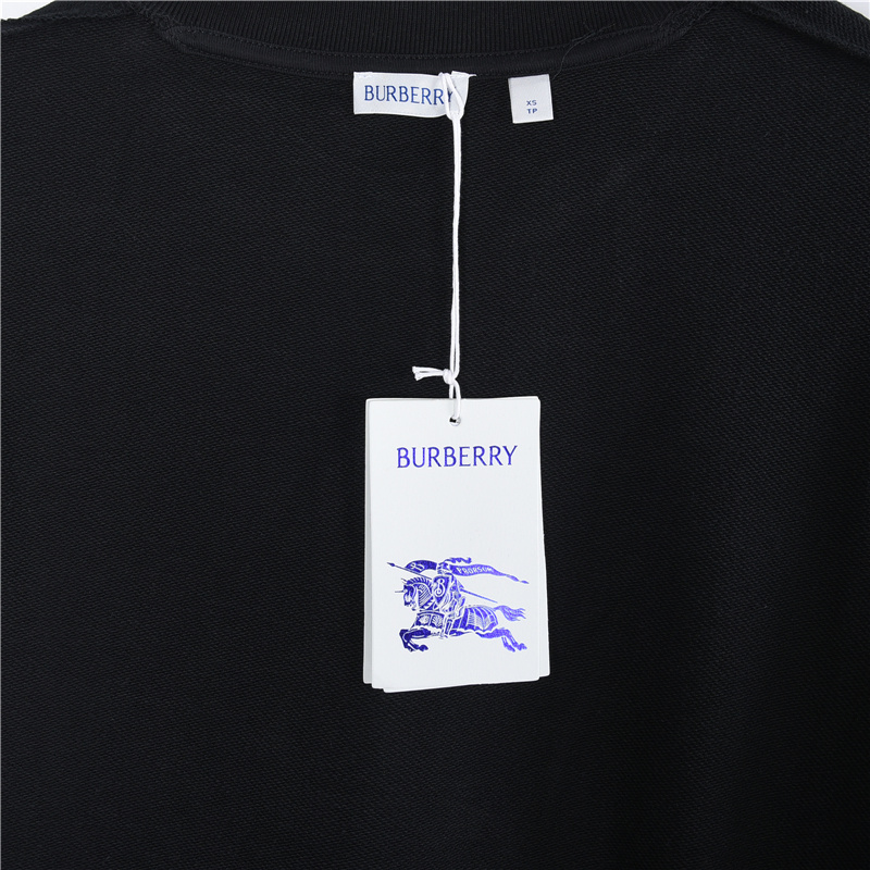 Burberry/巴宝莉 25Fw十字绣战马长袖卫衣
