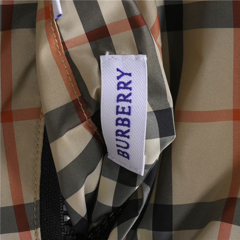 Burberrt/巴宝莉 25Fw秋冬新款格纹印章双面外套