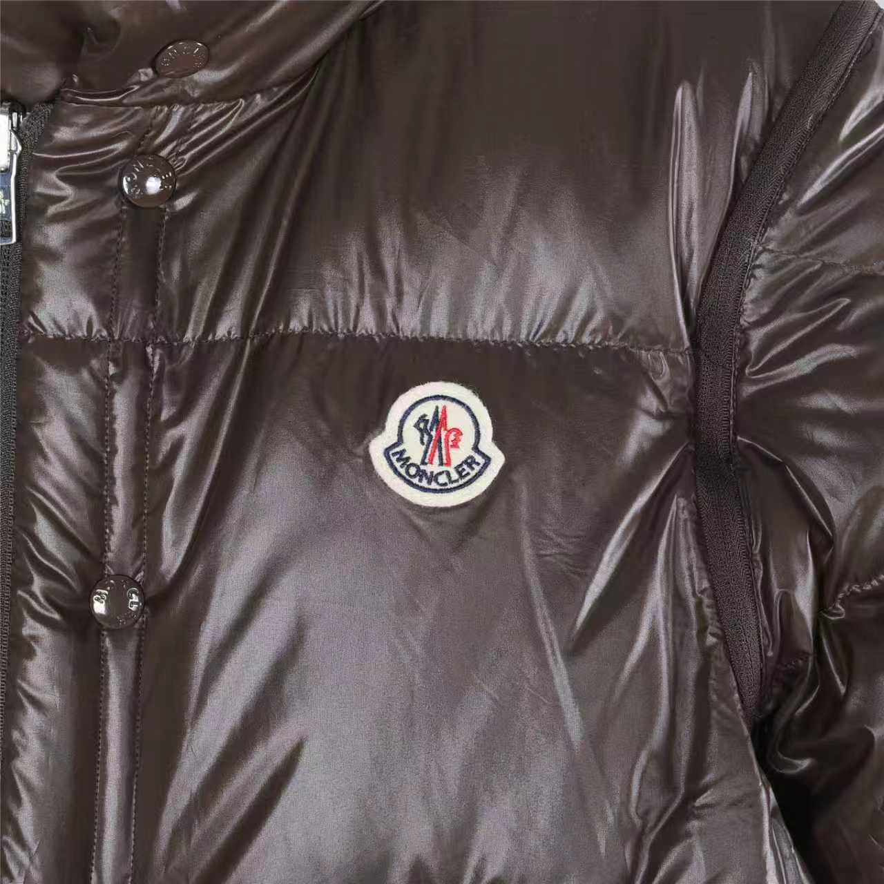 Moncler/蒙口 25FW新款Verone可拆卸双面羽绒服 黑色 卡其 米白
