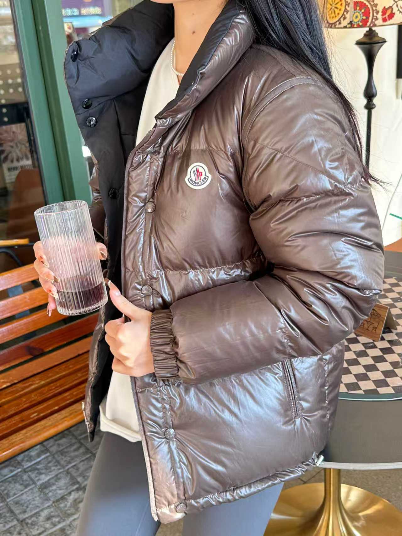 Moncler/蒙口 25FW新款Verone可拆卸双面羽绒服 上身效果#