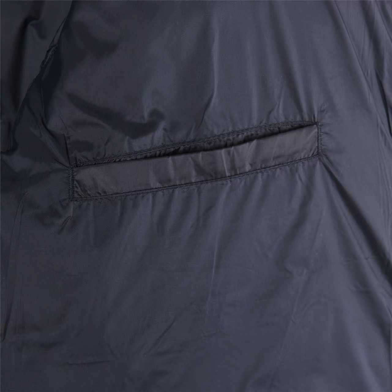 Prada/普拉达 25Fw手臂三角标口袋立领羽绒服