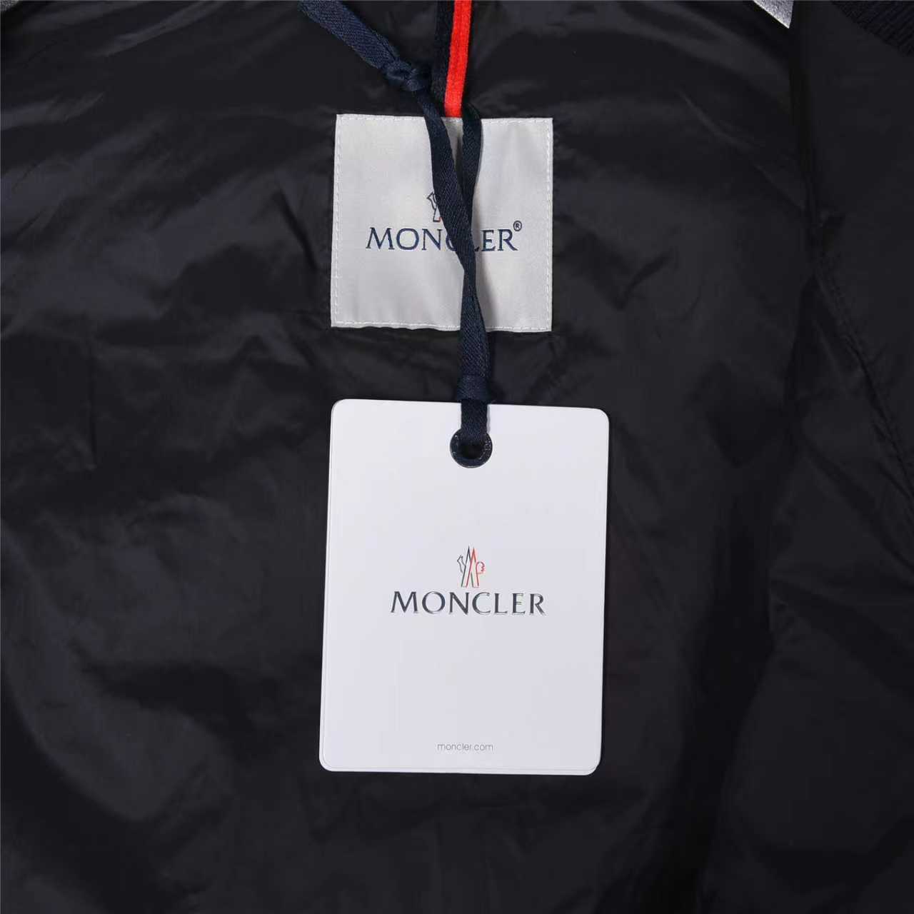 oncler/蒙口 25Fw皮袖拼接羽绒外套