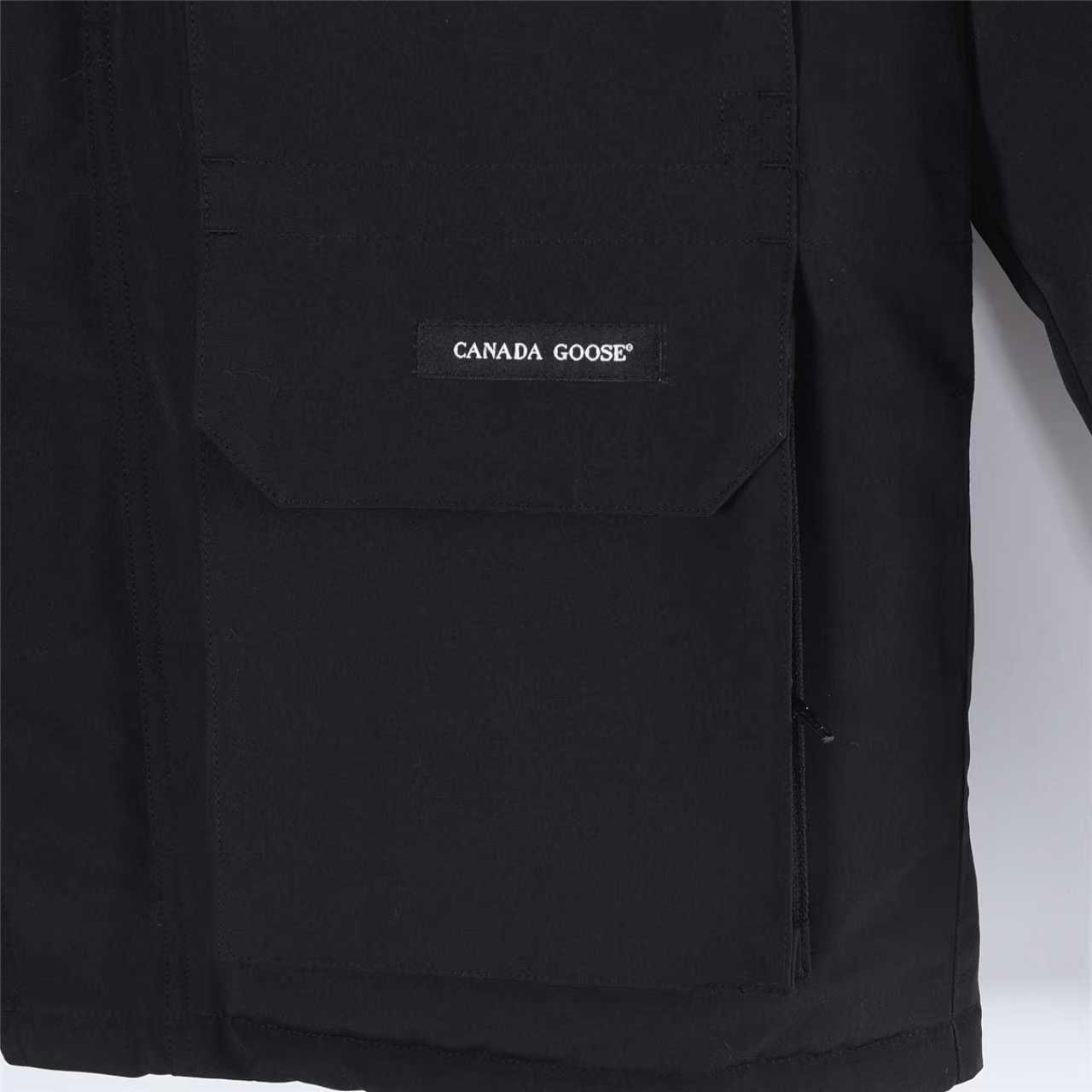 Canda Goose/加拿大鹅 24SS Expedition远征款派克大鹅羽绒服 黑色 米白 石墨灰