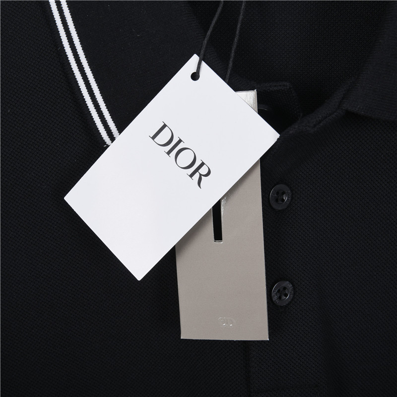 Dior/迪奥 26SS 撞色镶边CD字母刺绣短袖Polo衫 Dior/迪奥 26SS 撞色镶边CD字母刺绣短袖Polo衫
