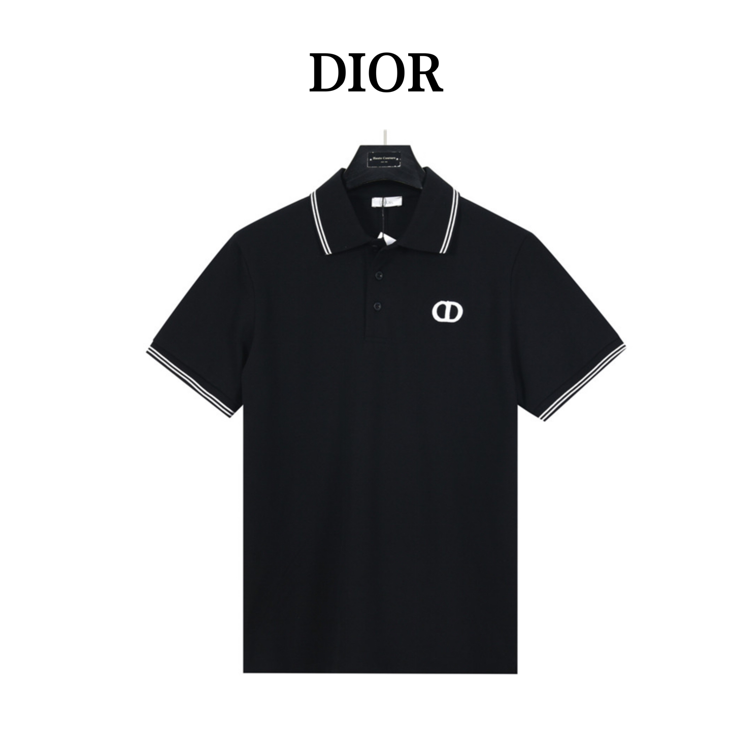 Dior/迪奥 26SS 撞色镶边CD字母刺绣短袖Polo衫 Dior/迪奥 26SS 撞色镶边CD字母刺绣短袖Polo衫