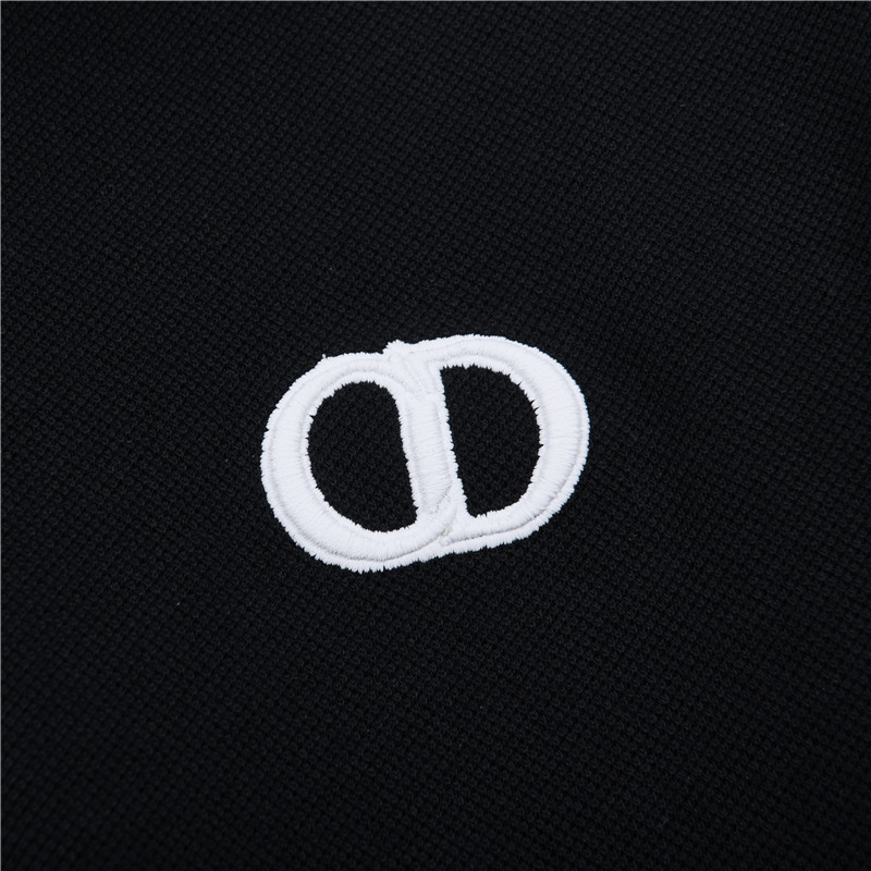 Dior/迪奥 26SS 撞色镶边CD字母刺绣短袖Polo衫 Dior/迪奥 26SS 撞色镶边CD字母刺绣短袖Polo衫