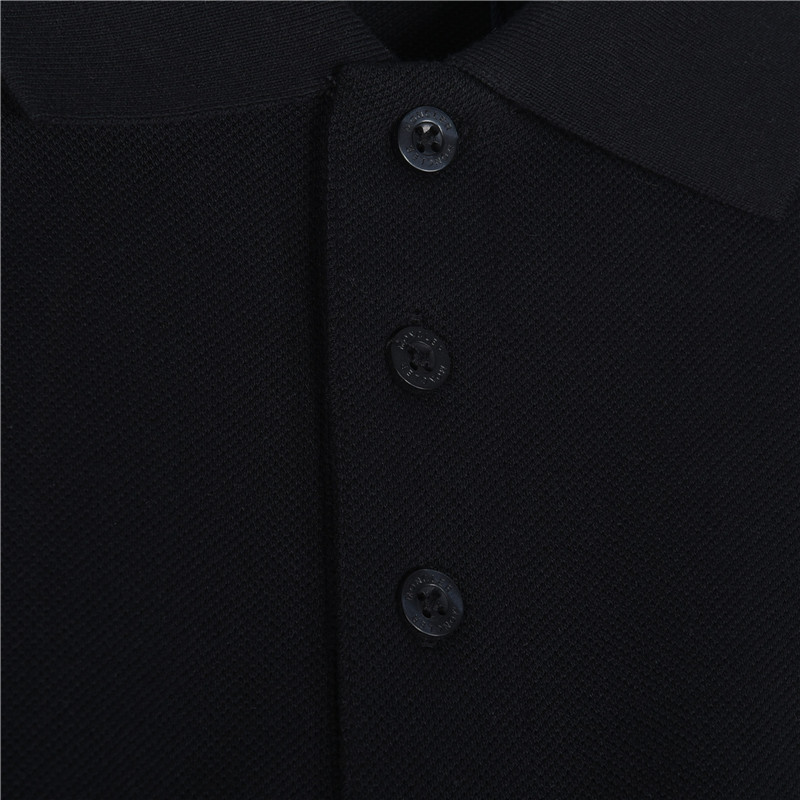 Moncler/蒙口 26SS织带门禁经典胸口Logo短袖Polo衫 黑色 白色 蓝色